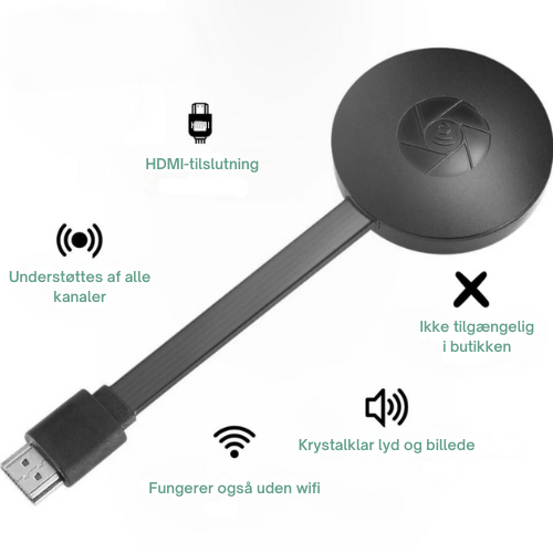 CastDirekt™ | Elsket casting uden wifi!