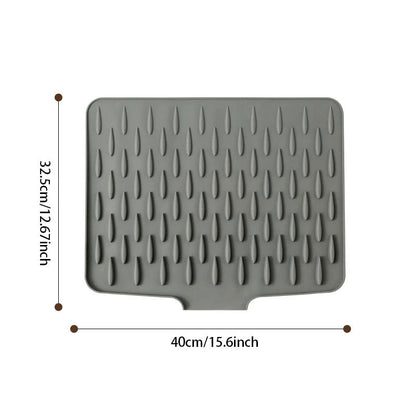 Splash Mat™ | Skrå silikone dræningsmåtte – varmebestandig og skridsikker